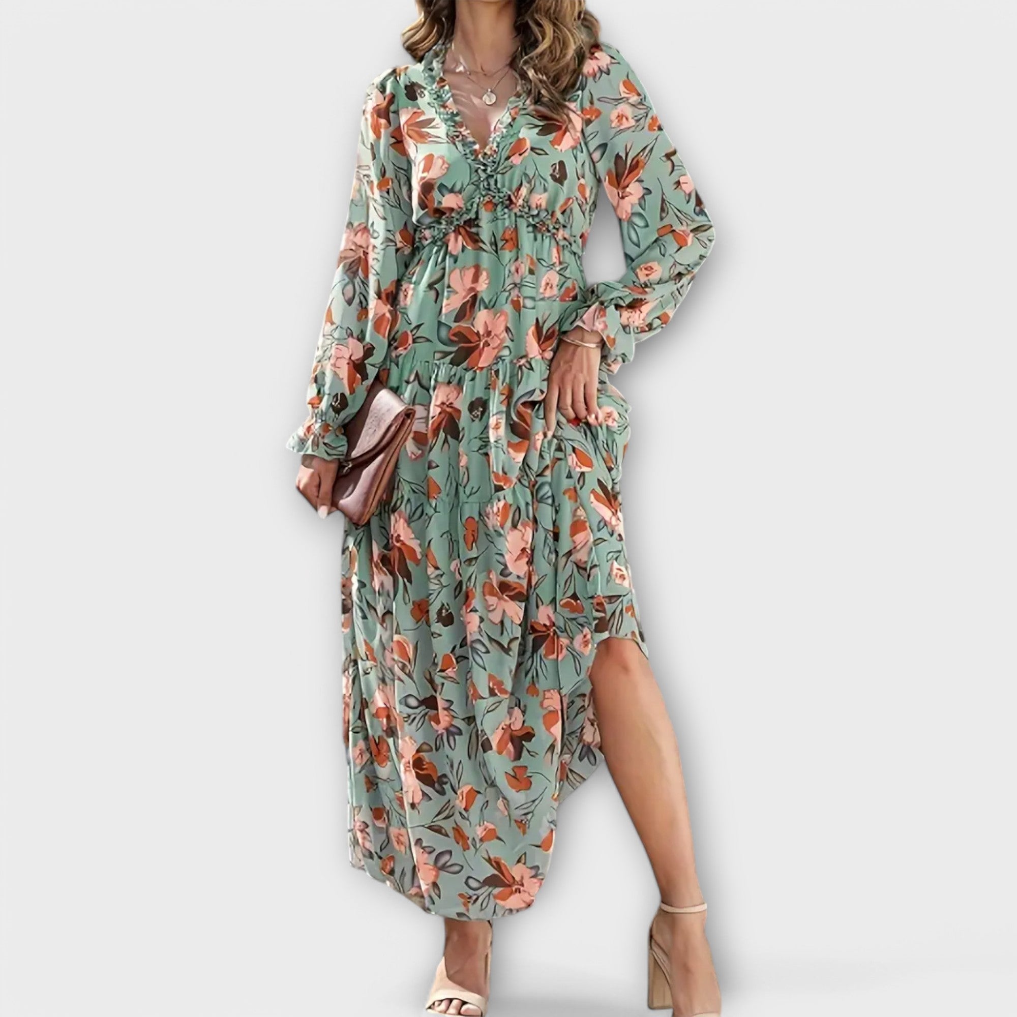 Chiara — Vestido Elegante Drapeado