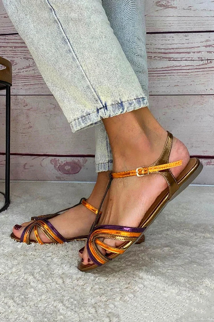 Viviana™ | Sandalias Multicolor con Correa