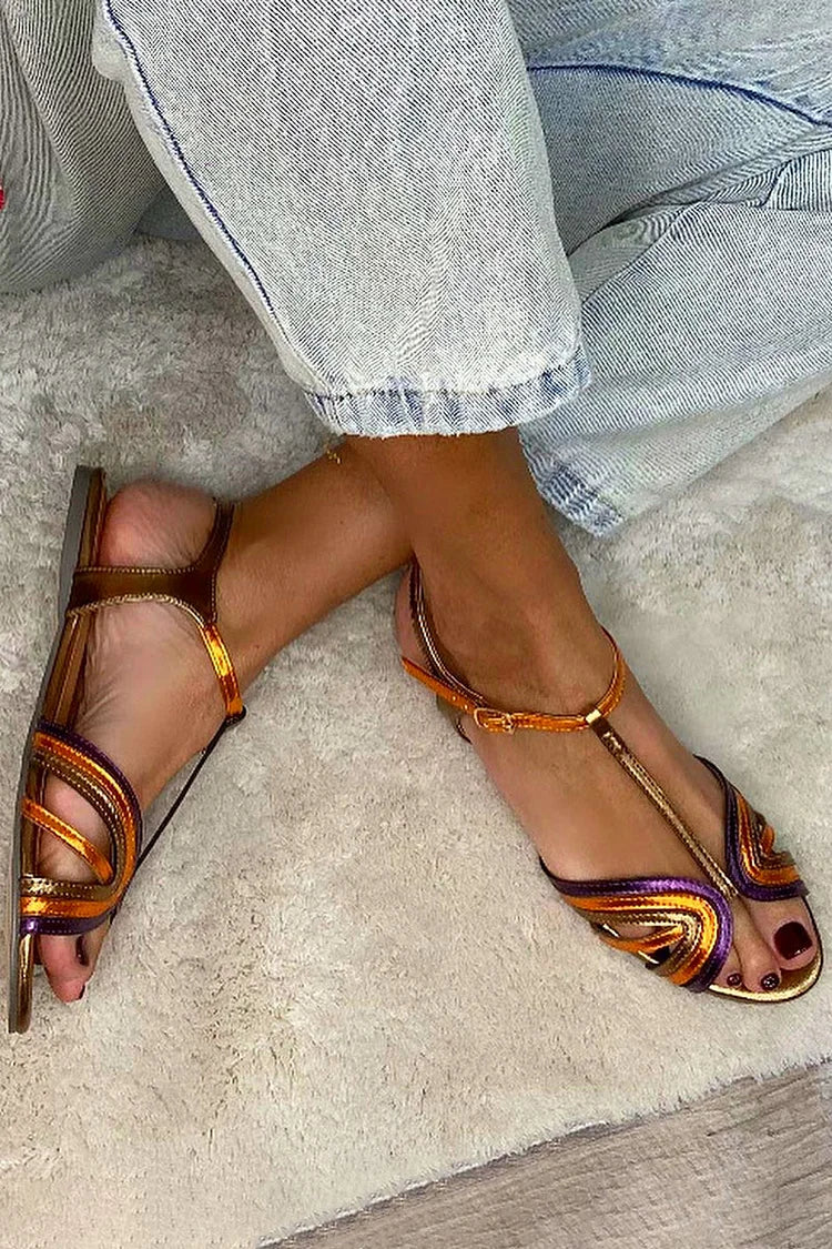 Viviana™ | Sandalias Multicolor con Correa