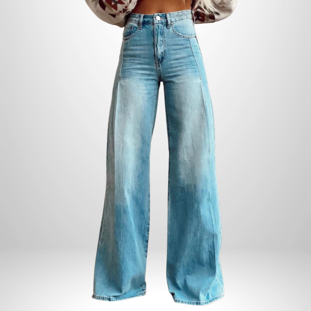 Vittoria — Pantalón boho de pierna ancha
