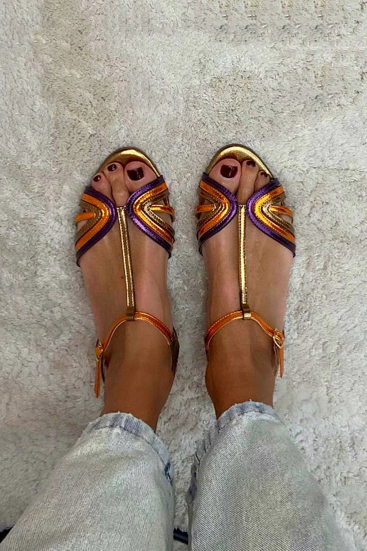Viviana™ | Sandalias Multicolor con Correa