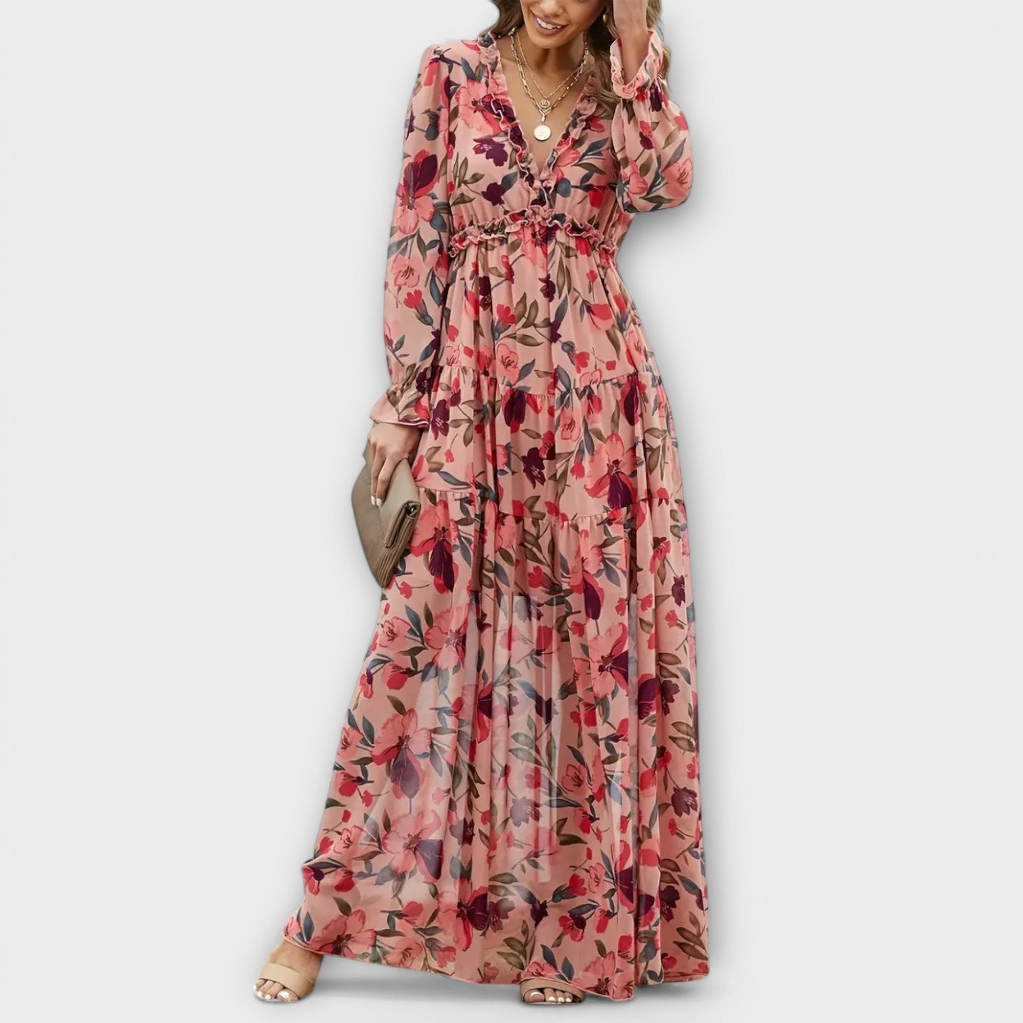 Chiara — Vestido Elegante Drapeado