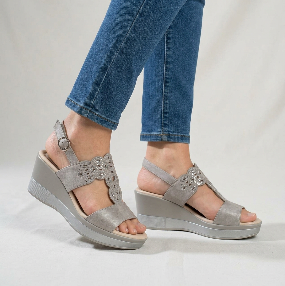 Rachele Sandalia Gris 41
