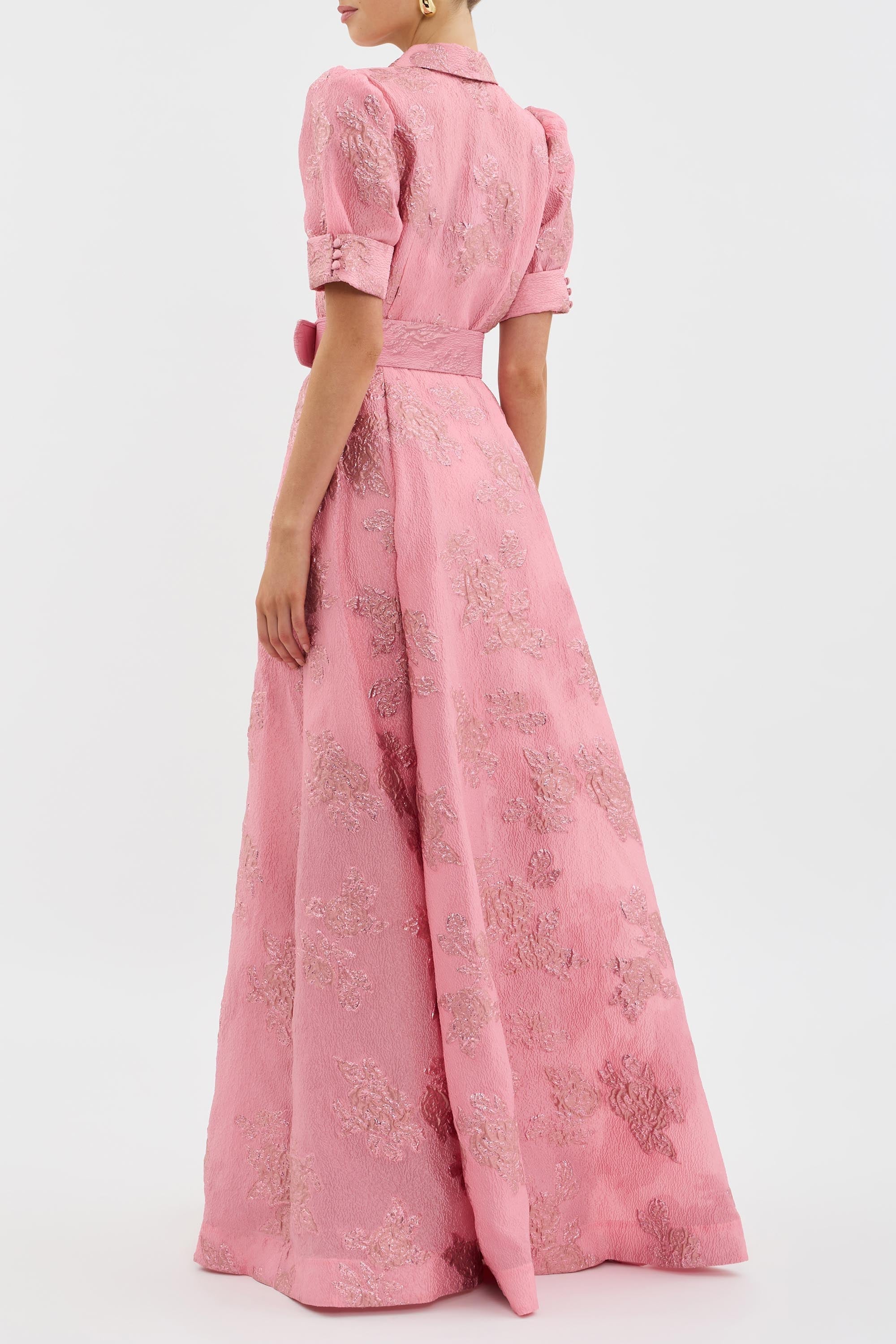 Letizia™ | Vestido con Mangas Cortas Globo