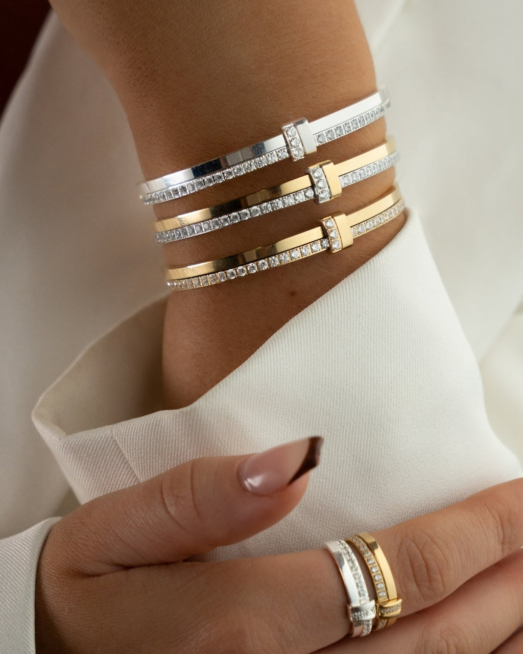 Âme Bangle Plata