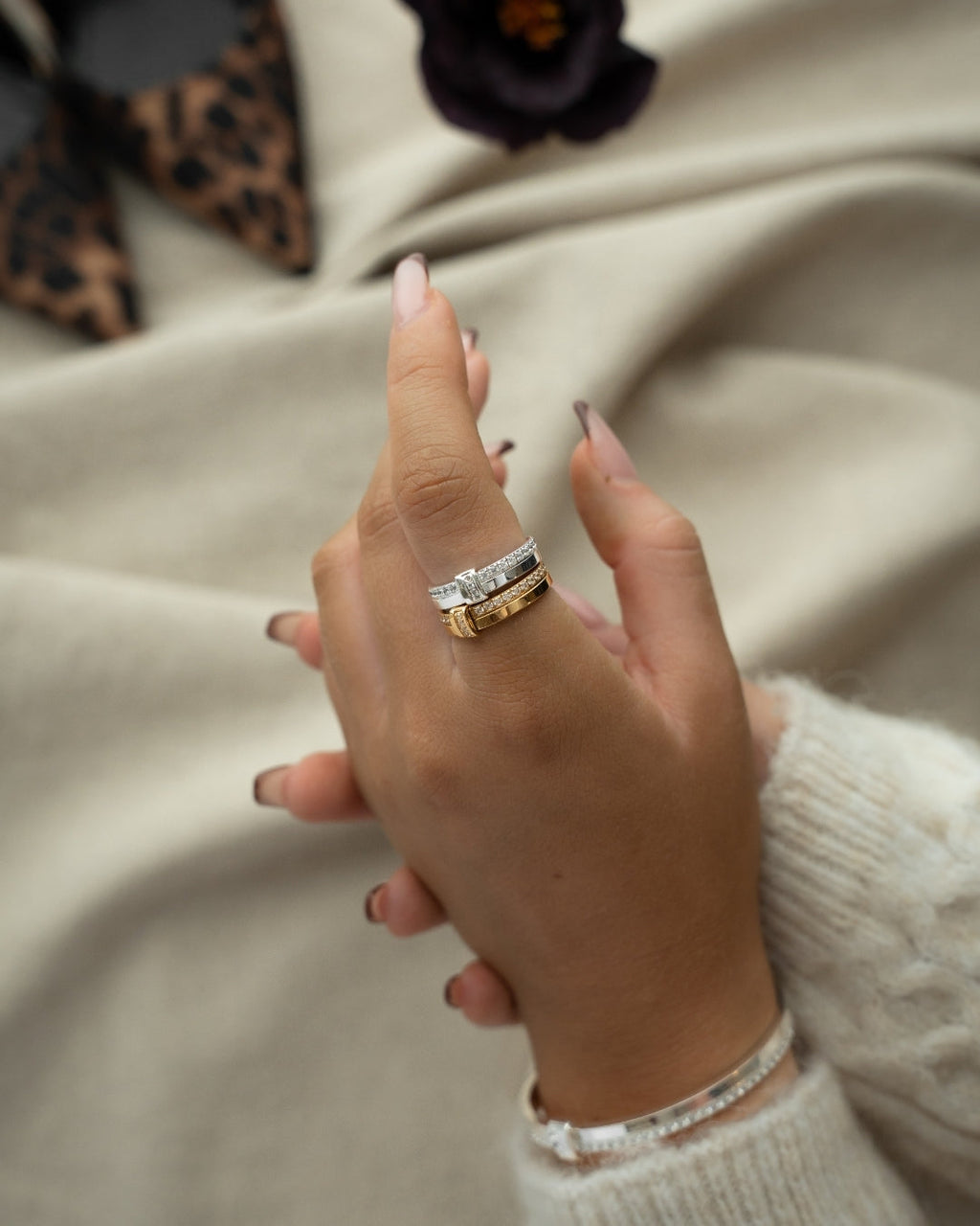 Anillo Âme Plata