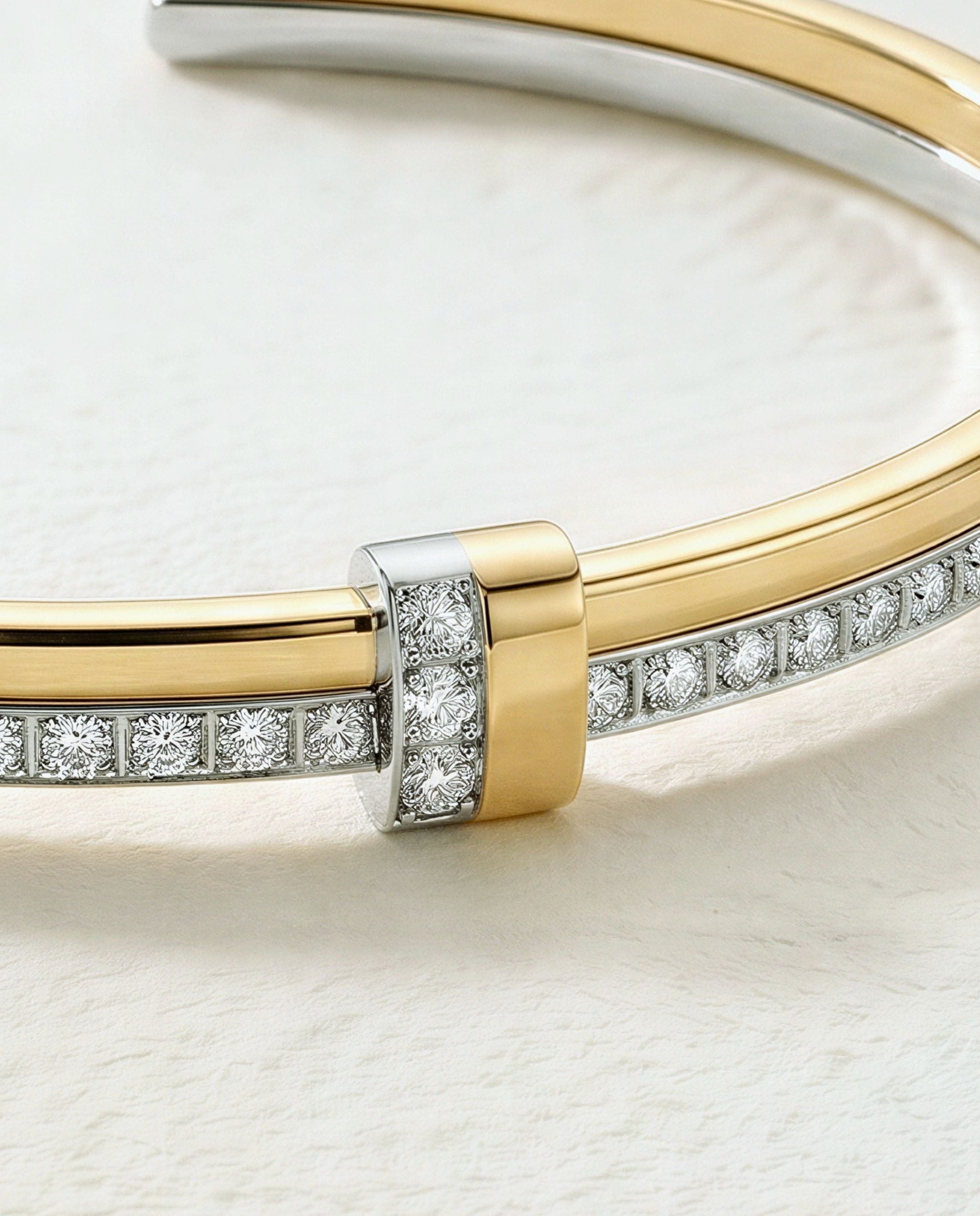 Âme Bangle Oro y Plata