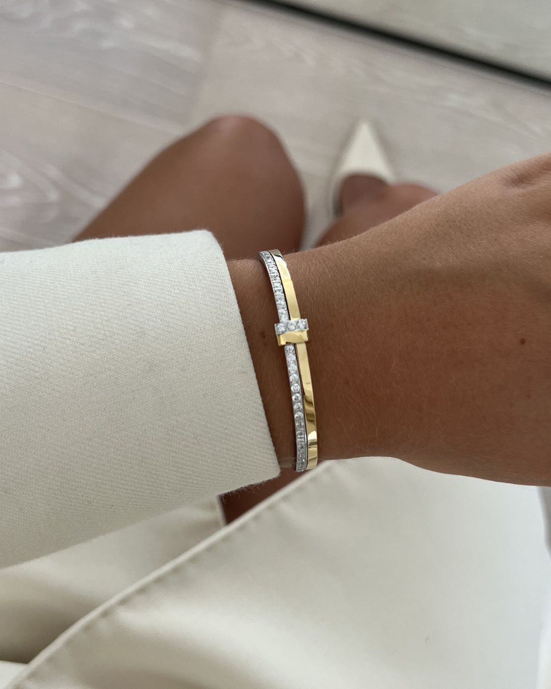 Âme Bangle Oro y Plata
