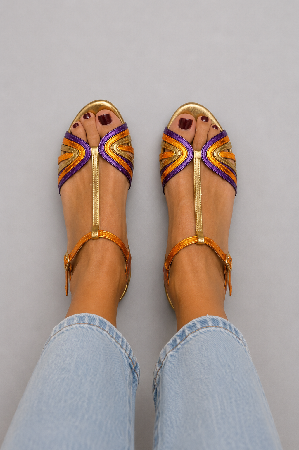 Viviana™ | Sandalias Multicolor con Correa