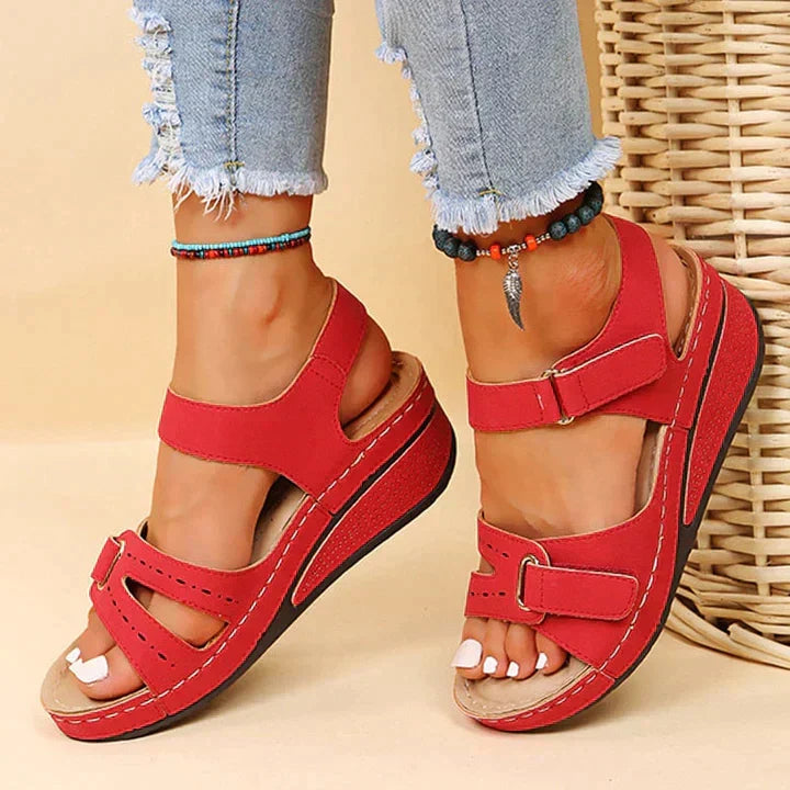 Cassandre™ | Sandalias Ortopédicas Confortables con Tacón