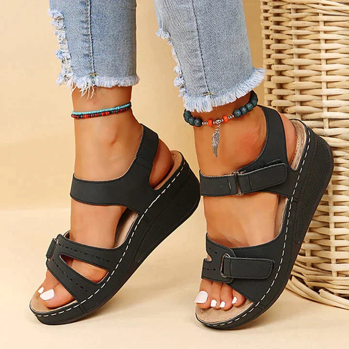 Cassandre™ | Sandalias Ortopédicas Confortables con Tacón