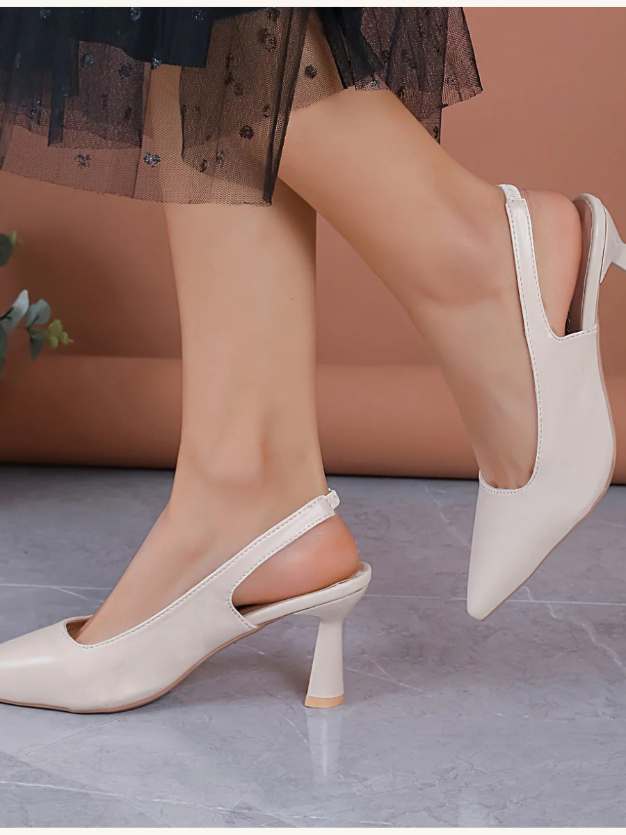 Sophia™ — Tacón Slingback Elegante