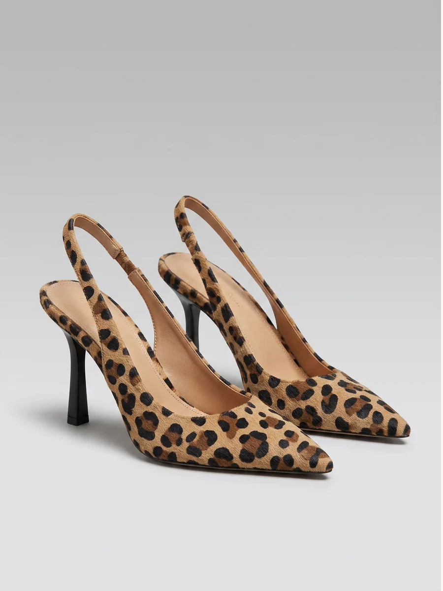 Avery™ — D'Orsay estampado leopardo