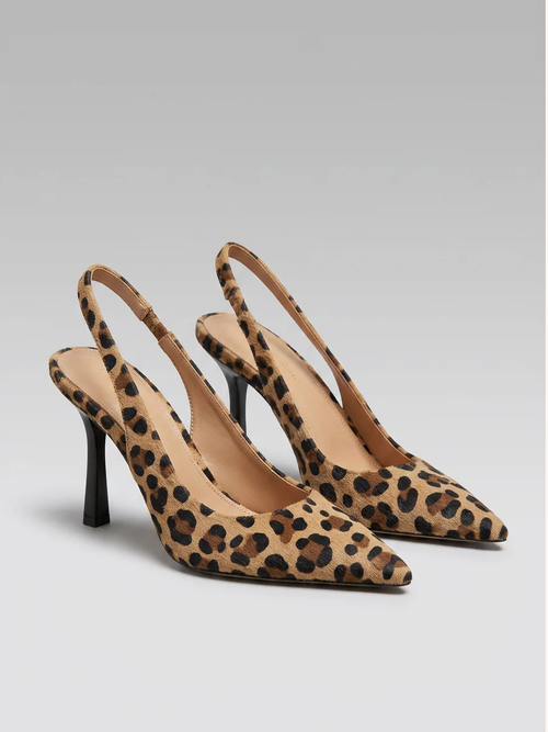 Avery™ — D'Orsay estampado leopardo