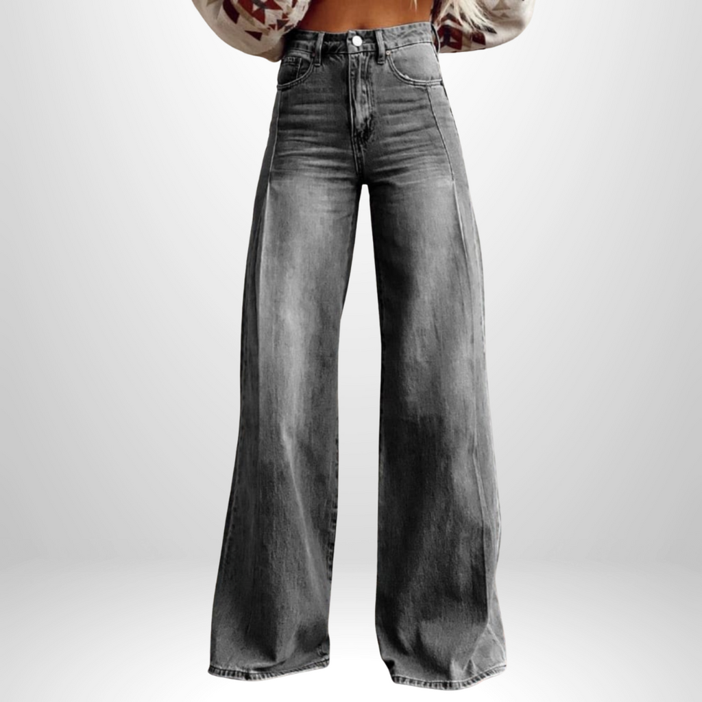 Vittoria — Pantalón boho de pierna ancha