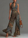 Camille™ | Mono fluido plisado con estampado bohemio