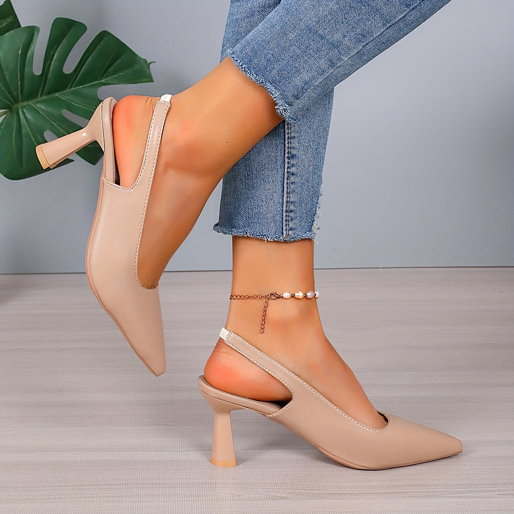 Sophia™ — Tacón Slingback Elegante
