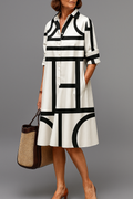 Elena™ | Vestido midi elegante y cuidado