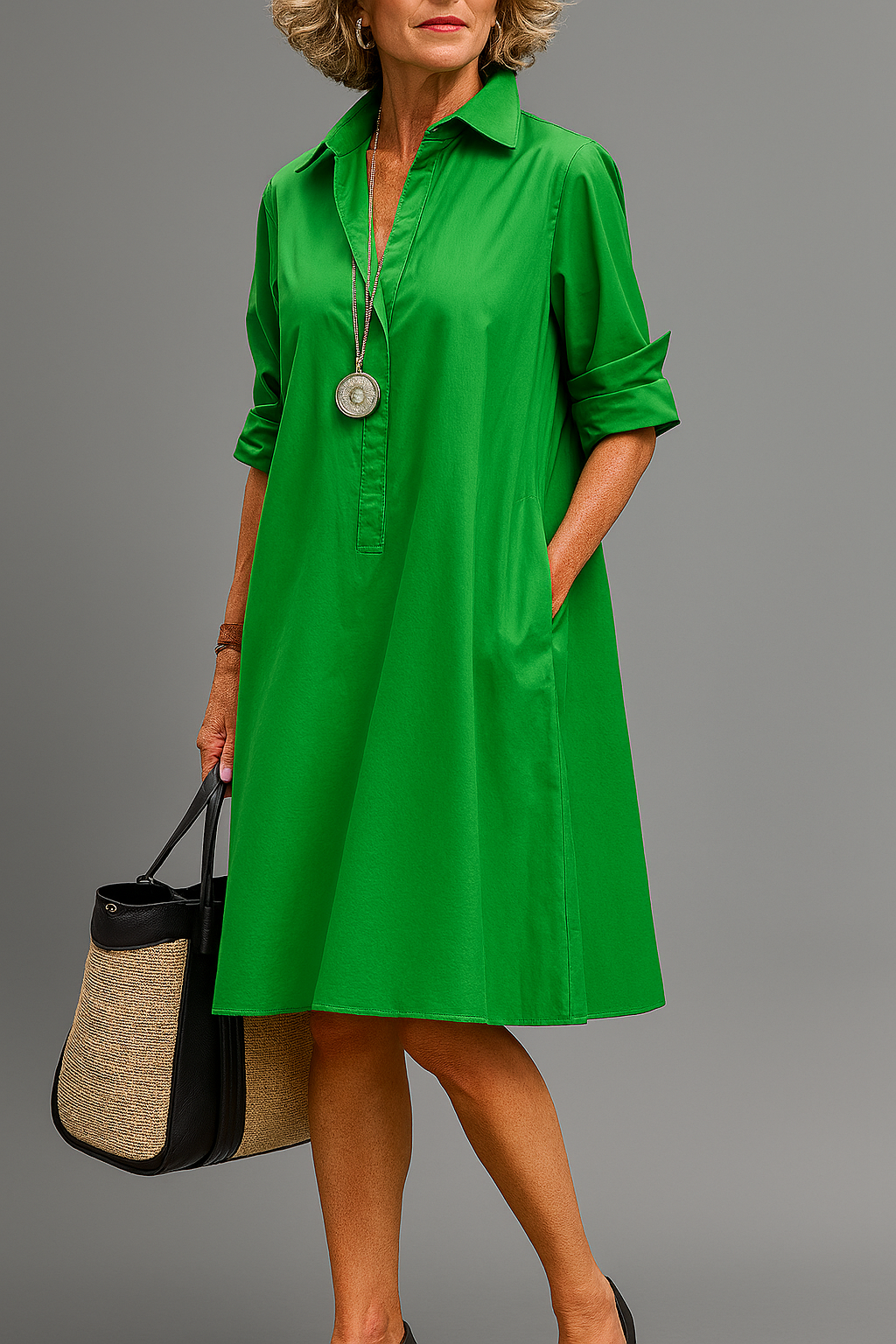 Sofía™ | Vestido midi elegante y refinado
