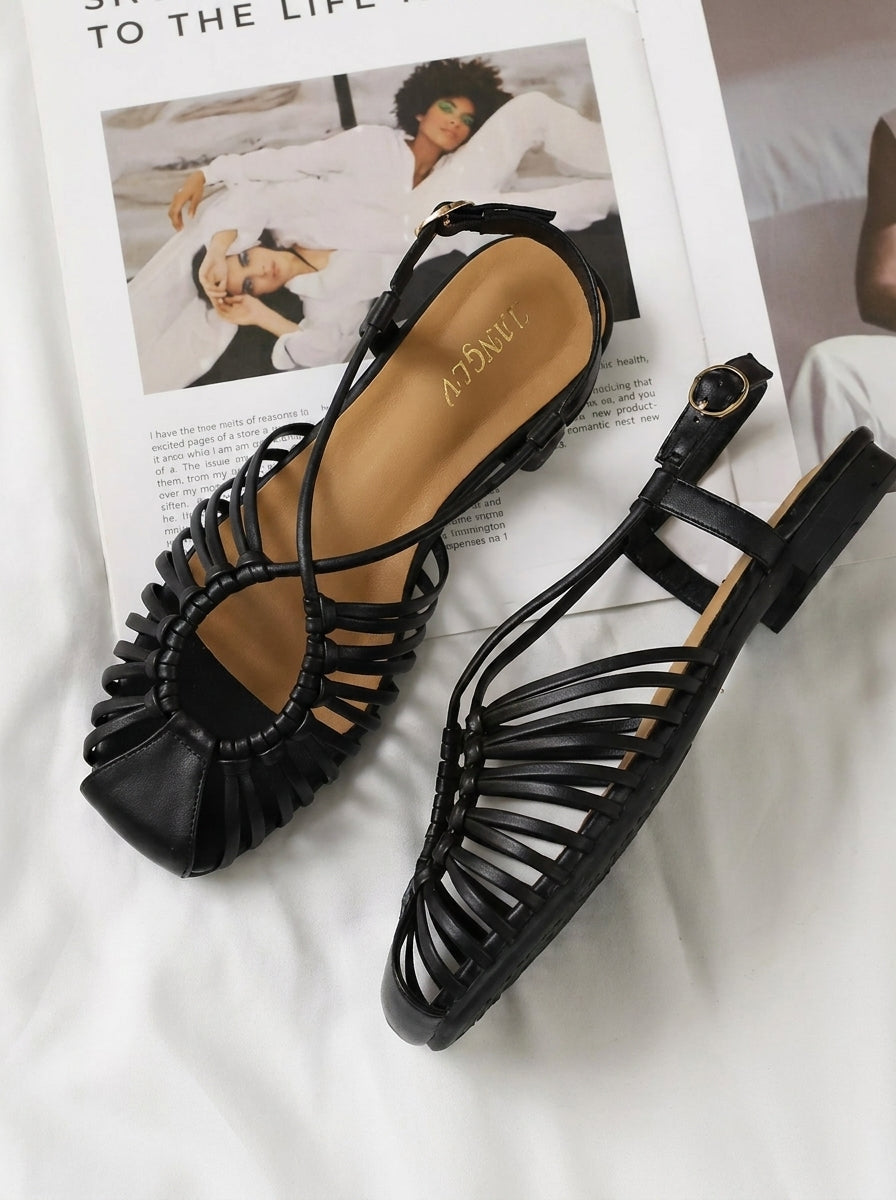 Lorena™ | Sandalias Elegantes con Detalle Central