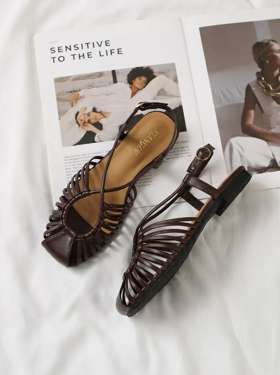 Lorena™ | Sandalias Elegantes con Detalle Central