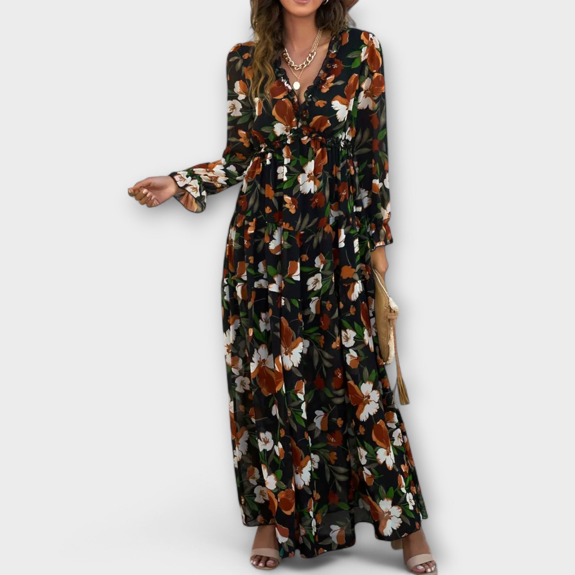 Chiara — Vestido Elegante Drapeado