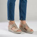 Rachele Sandalia Beige 39