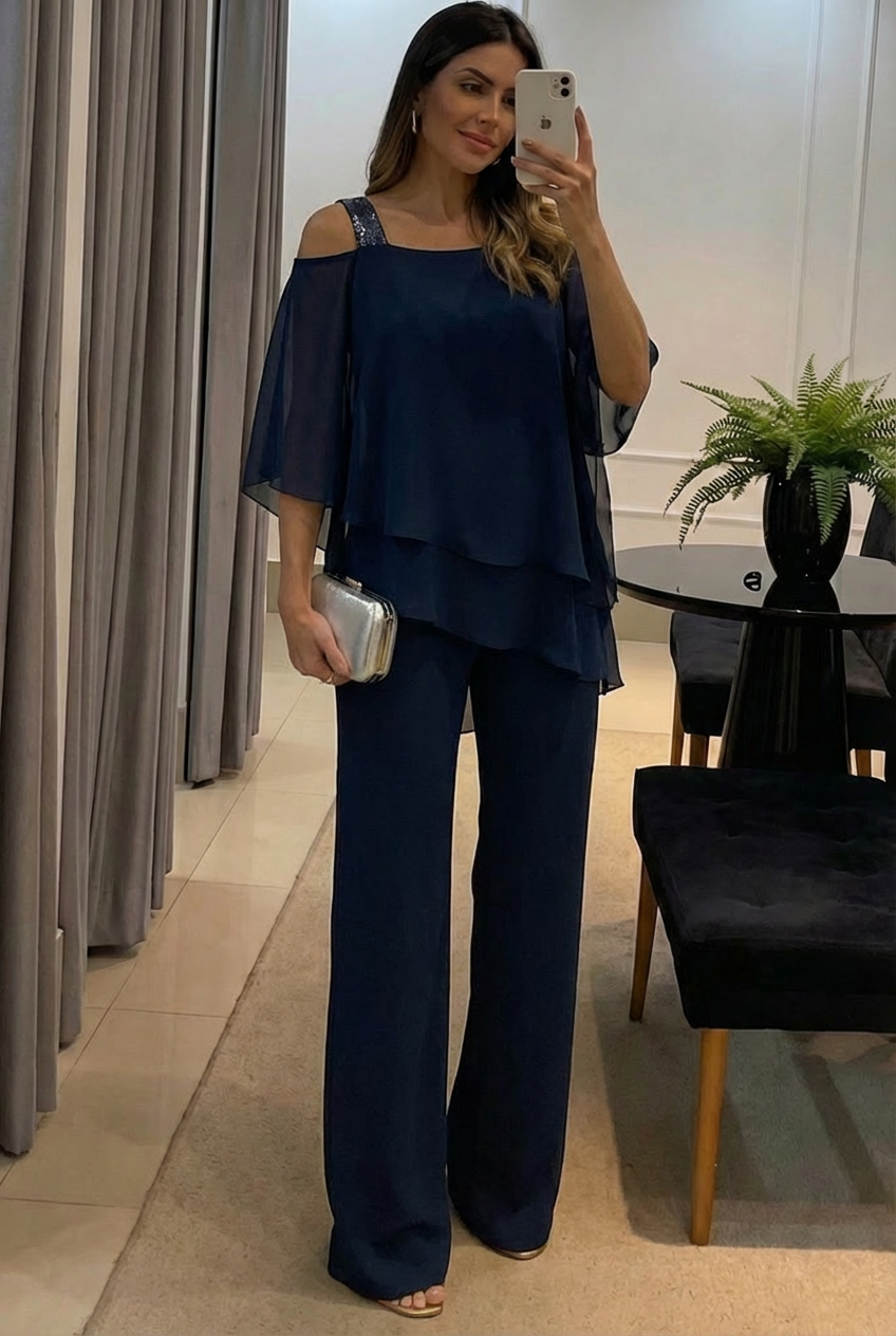 Mariella — Conjunto fluido de dos piezas