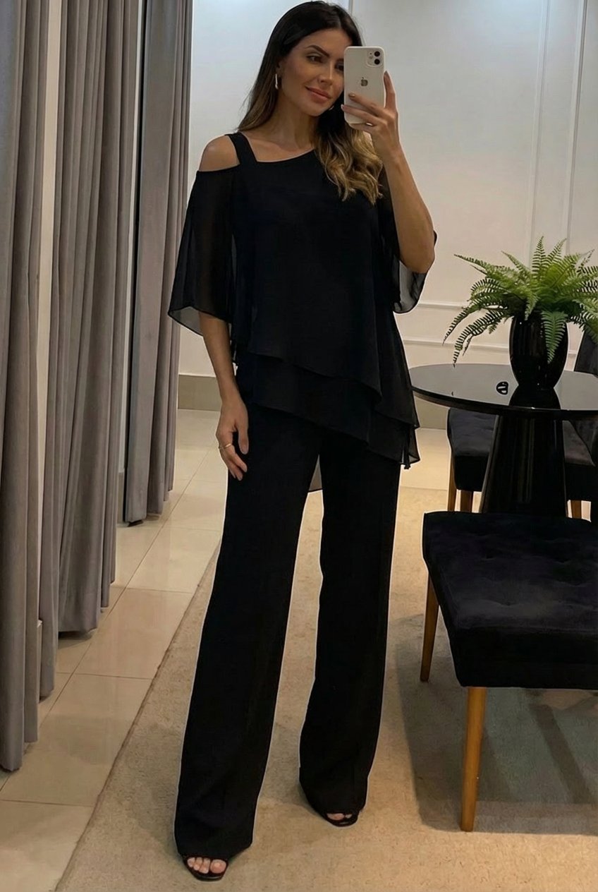 Mariella — Conjunto fluido de dos piezas
