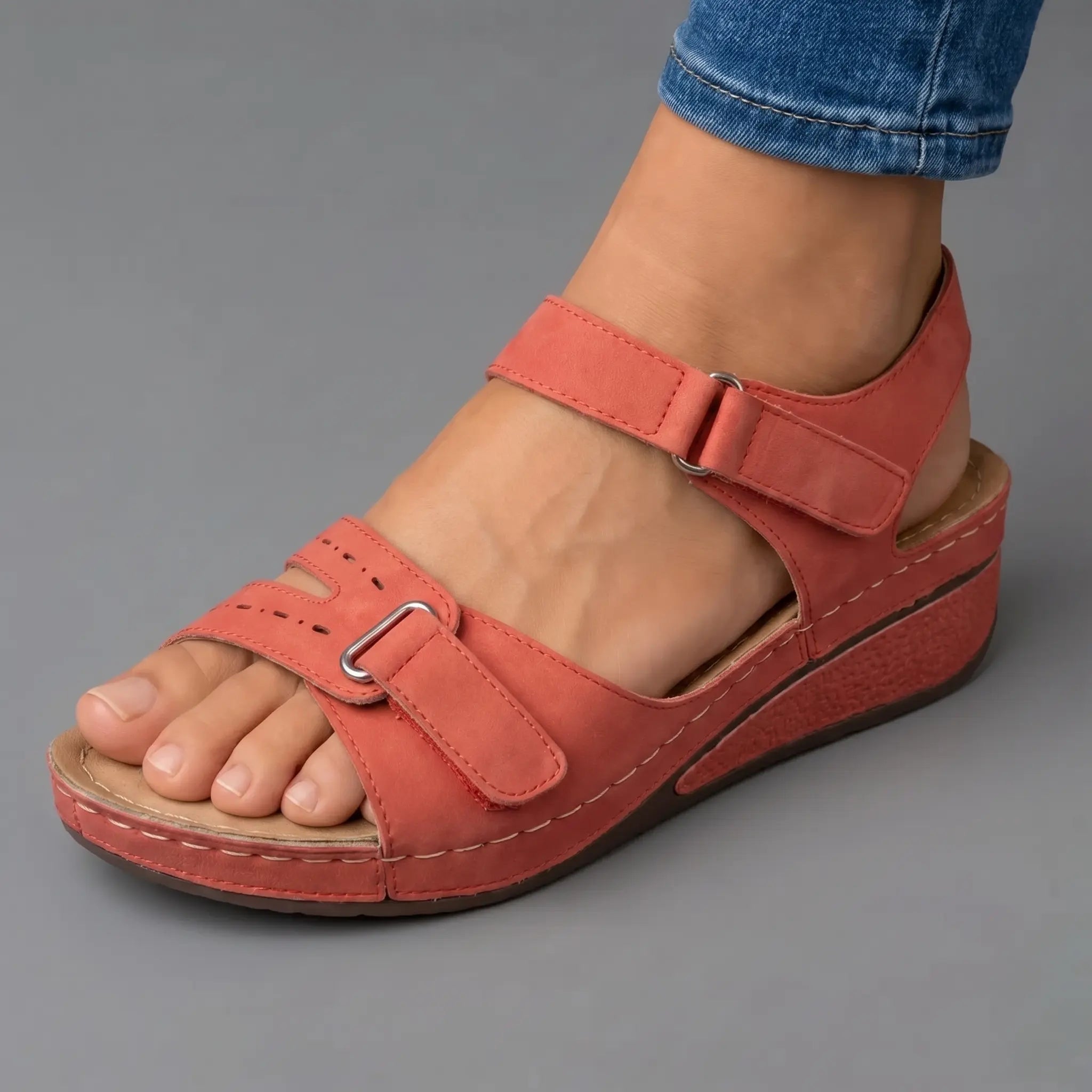 Cassandre™ | Sandalias Ortopédicas Confortables con Tacón