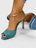 Nolavie™ — Tacón Elegante con Peep-Toe