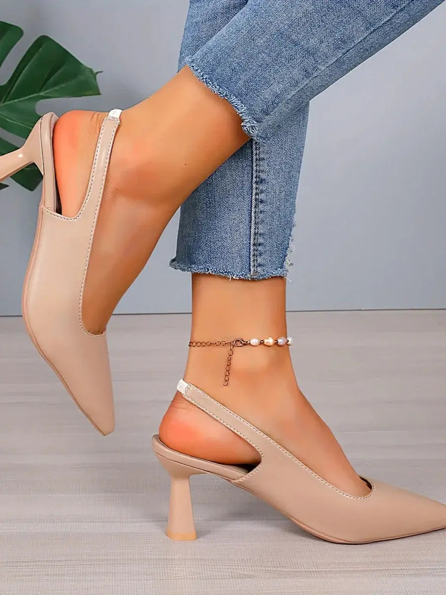 Sophia™ — Tacón Slingback Elegante