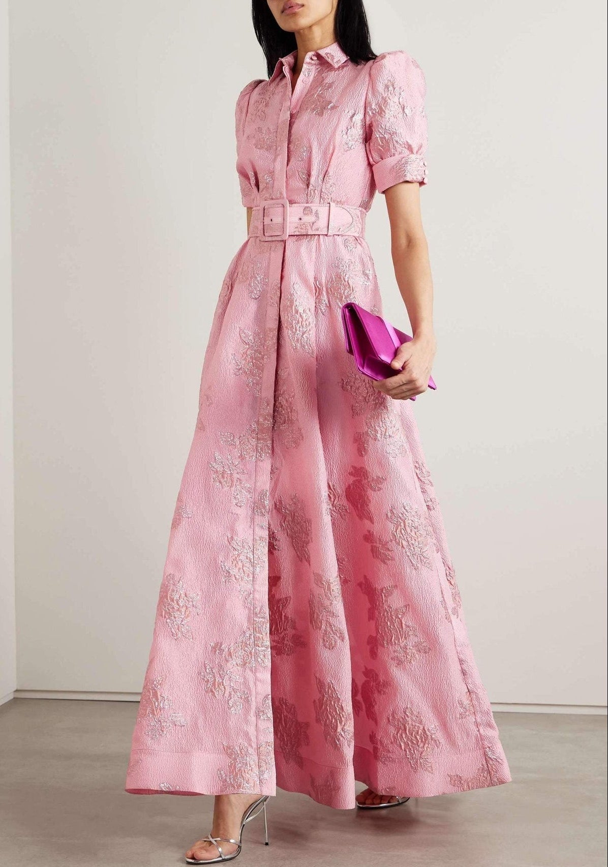 Letizia™ | Vestido con Mangas Cortas Globo