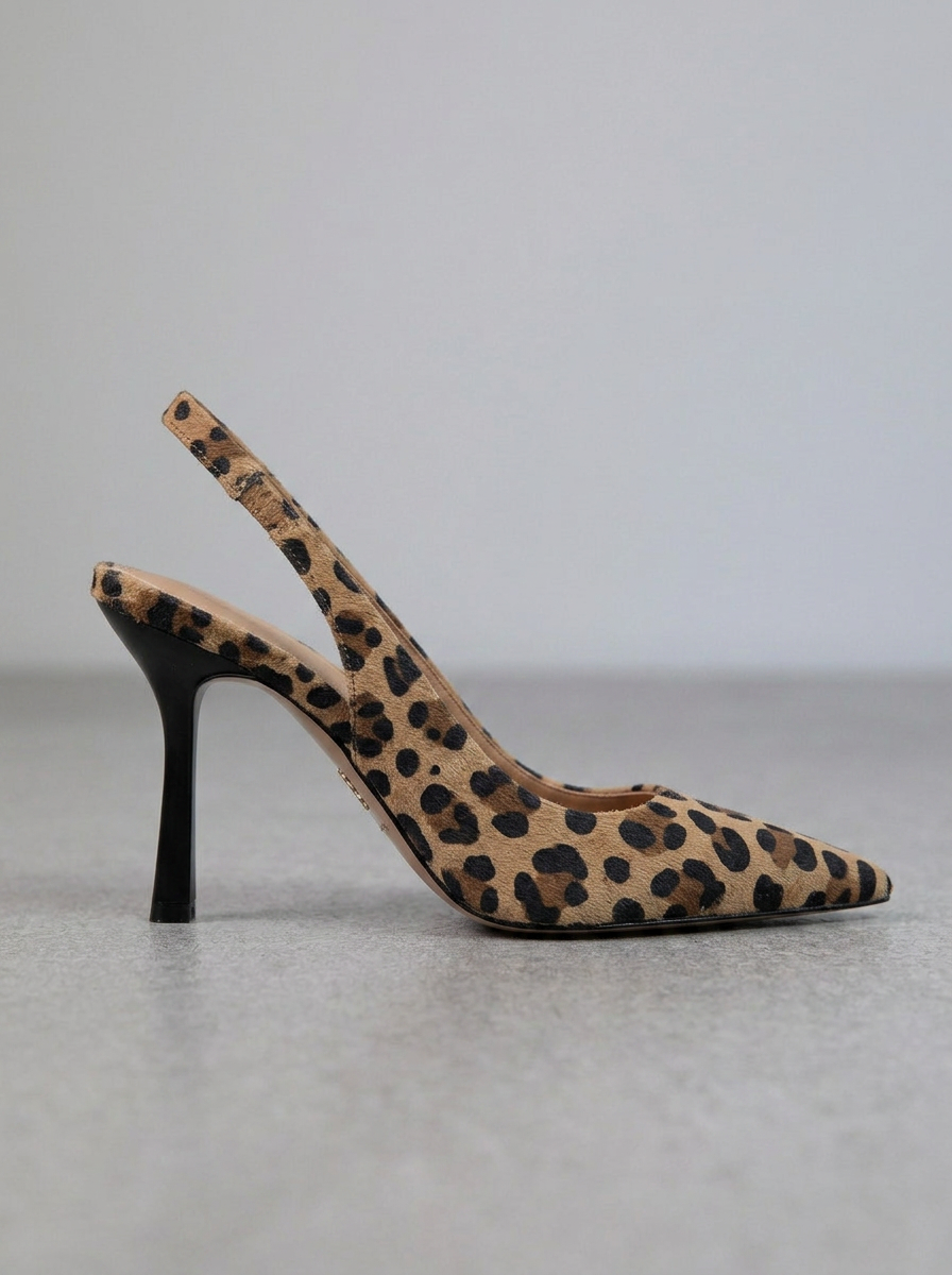 Avery™ — D'Orsay estampado leopardo