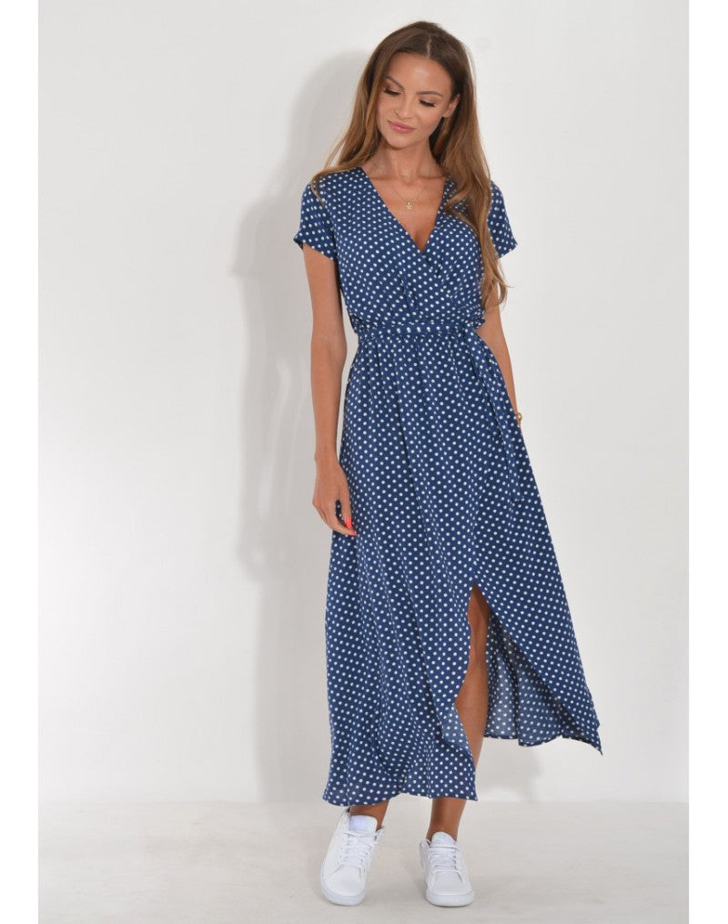 Allegra — Vestido Floral Elegante con Escote V