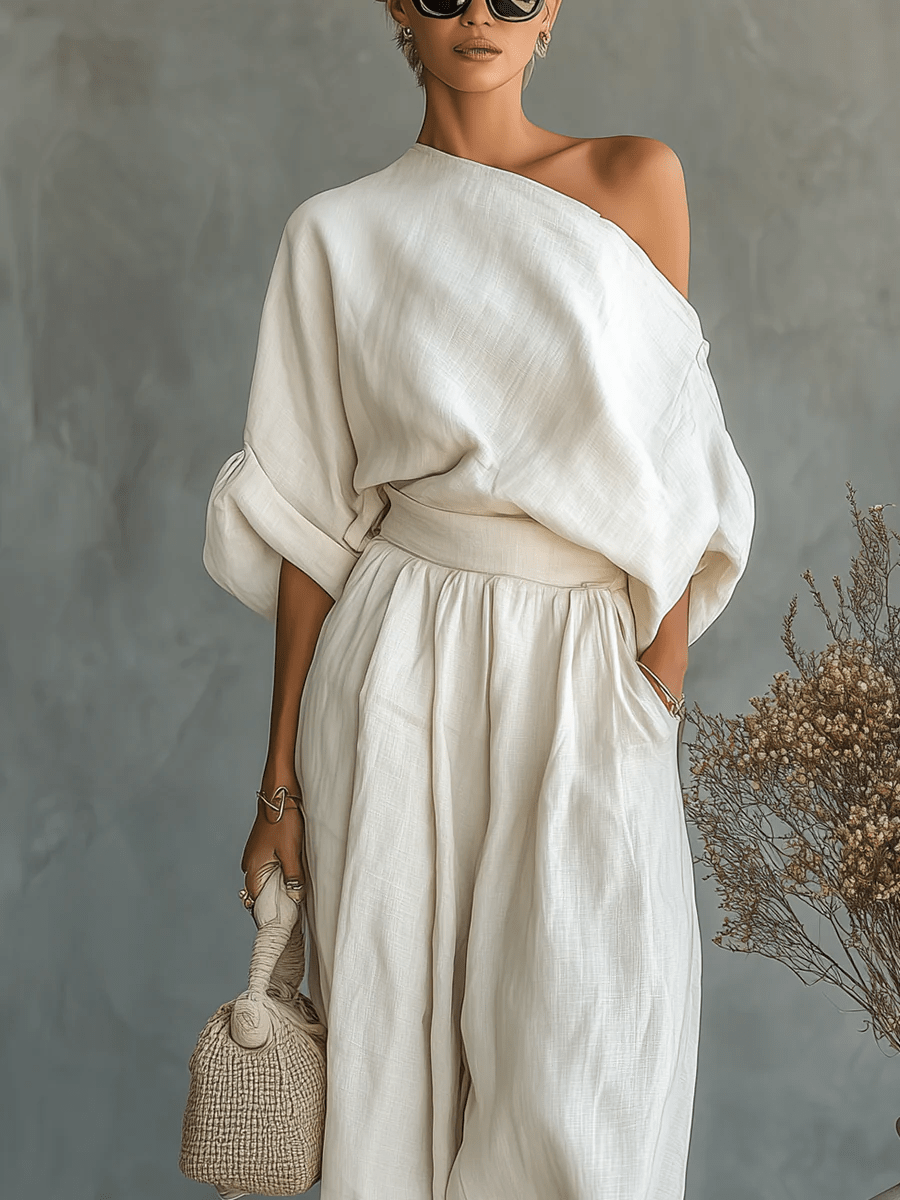 Mila™ | Conjunto de 2 piezas escote Bardot