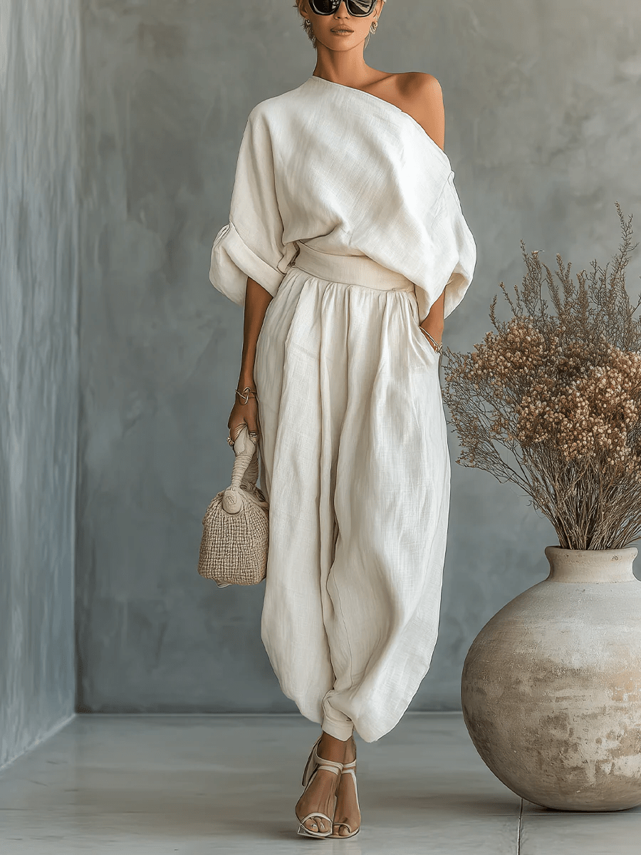 Mila™ | Conjunto de 2 piezas escote Bardot